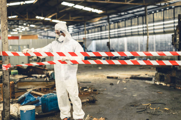 Professional Crime Scene Cleanup technician working in Waverly, VA
